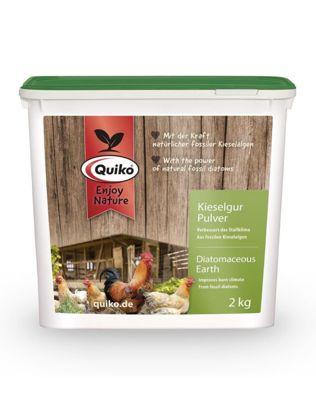 Quiko Kieselgur Pulver  2 kg Eimer